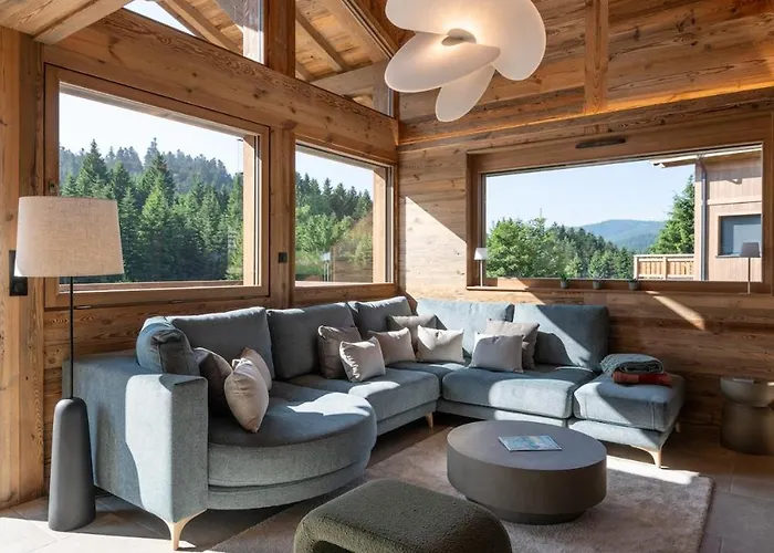 Forest Lodge, A Luxury With Sauna And Jacuzzi Horská chata Xonrupt-Longemer