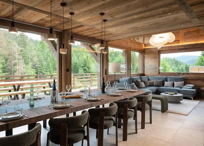 Horská chata Forest Lodge, A Luxury With Sauna And Jacuzzi Xonrupt-Longemer