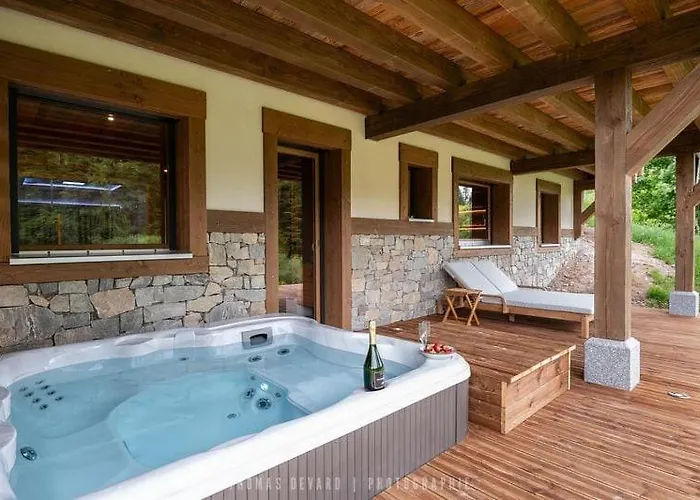 Forest Lodge, A Luxury With Sauna And Jacuzzi Horská chata Xonrupt-Longemer